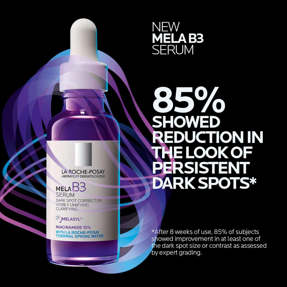 La Roche Posay Anti-Dark Spot Serum Mela B3 10 - 30ml, Dermatologically Tested Skincare for Hyperpigmentation Treatment
