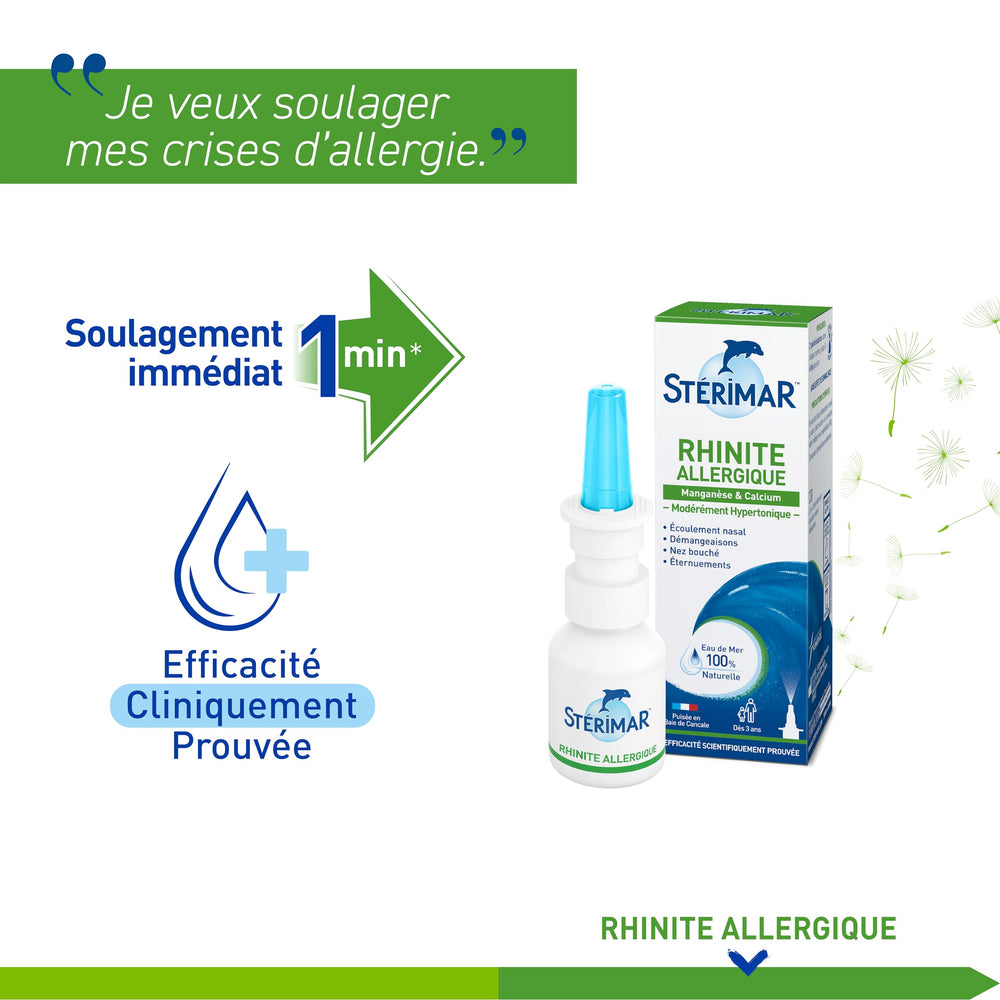 Sterimar Stop & Protect Allergy Spray - 100% Natural Formula | 20ml