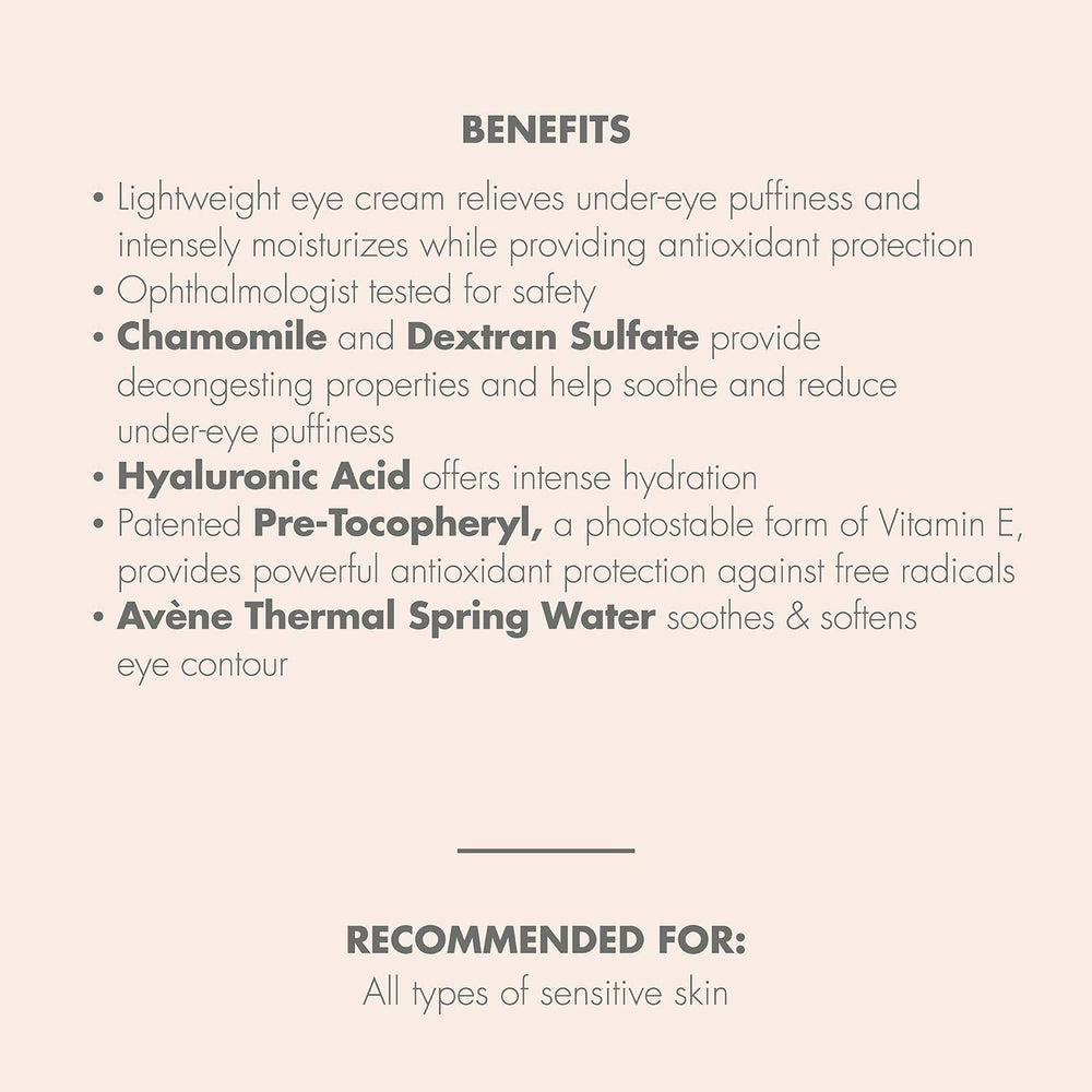 Avene Soothing Eye Care Cream - Ideal for Sensitive Skin | 10ml - image 13