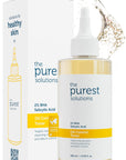 The Purest Solutions Skincare Set for Blackheads & Pore Tightening - AHA BHA Exfoliant & Niacinamide Serum