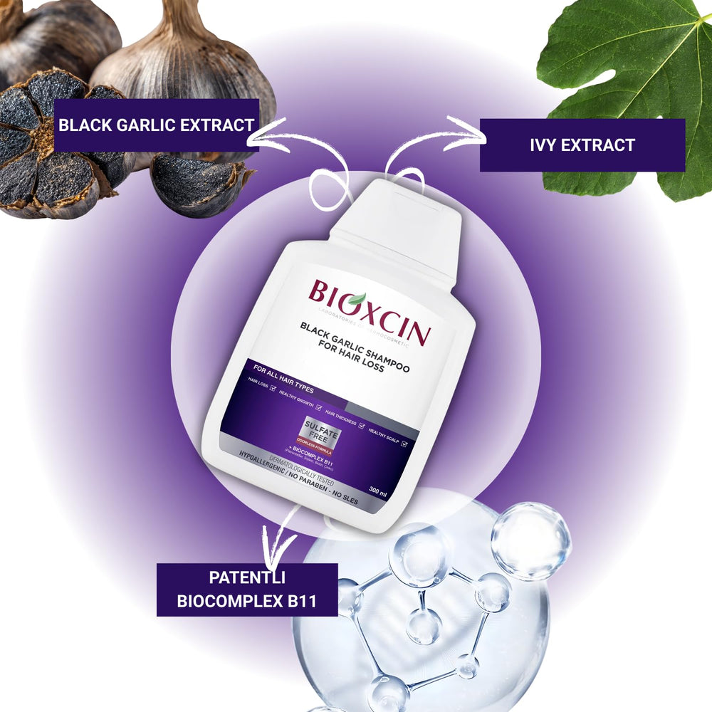 Bioxcin Black Garlic Shampoo 300ml - image 7