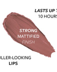 Pastel Daylong Liquid Lipstick 20 7ml - Long-Lasting Pastel Lipstick, Smudge-Proof Formula