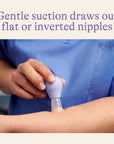 Lansinoh Nipple Corrector - BPA-Free Latch Assist for Breastfeeding Support