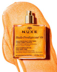 Nuxe Huile Prodigieuse OR Dry Oil for Face, Body, and Hair - Nourishing, Repairing, and Softening with Natural Ingredien