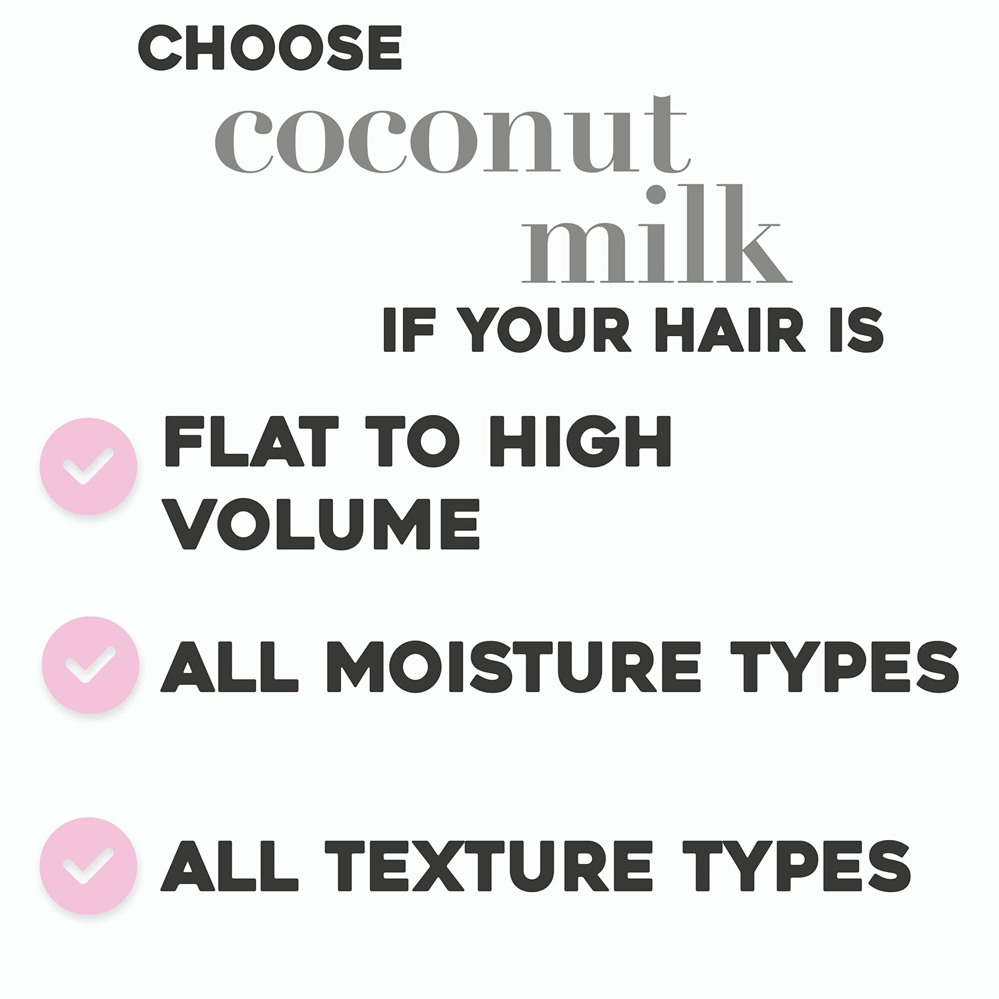 OGX Detoxifying Charcoal Hair Conditioner 385ml - Sulfate-Free, Activated Charcoal &amp; Kaolin Clay Formula