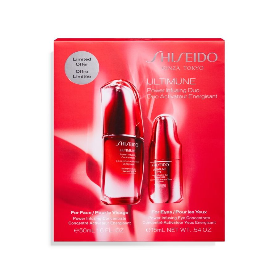 Shiseido Ultimune Power Infusing Duo Skincare Set 2 x 50ml