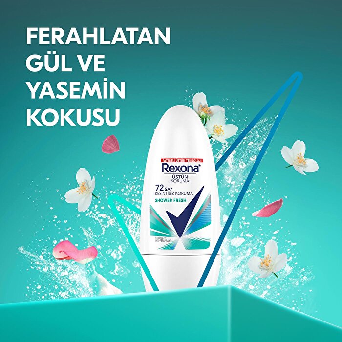 Rexona Women's Roll On Deodorant Shower Fresh 1.7oz - 72 Hour Protection - view 4