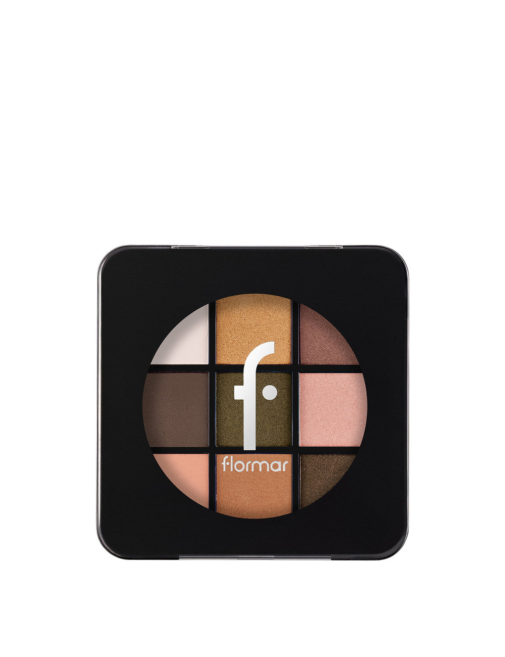 Flormar 9-Color Eyeshadow Palette Matte & Shimmer 9g