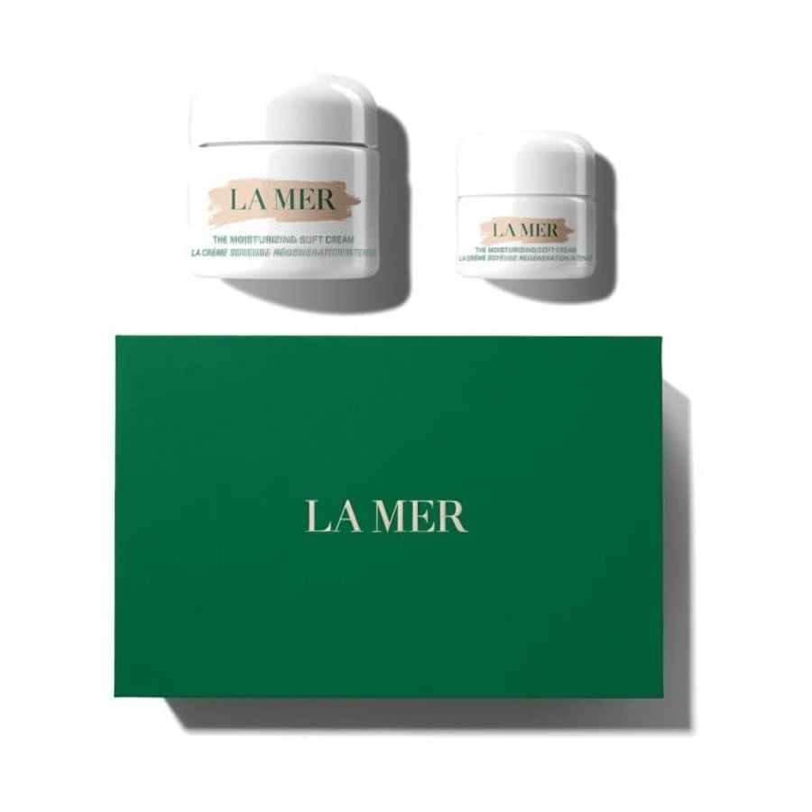 La Mer The Moisturizing Soft Cream Duet 60ml + 15ml Skincare Set