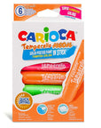 Carioca Fosforlu Temperello Stick Boyama Kalemi Set - 6 Adet, Vibrant Coloring Tools for Kids - view 3