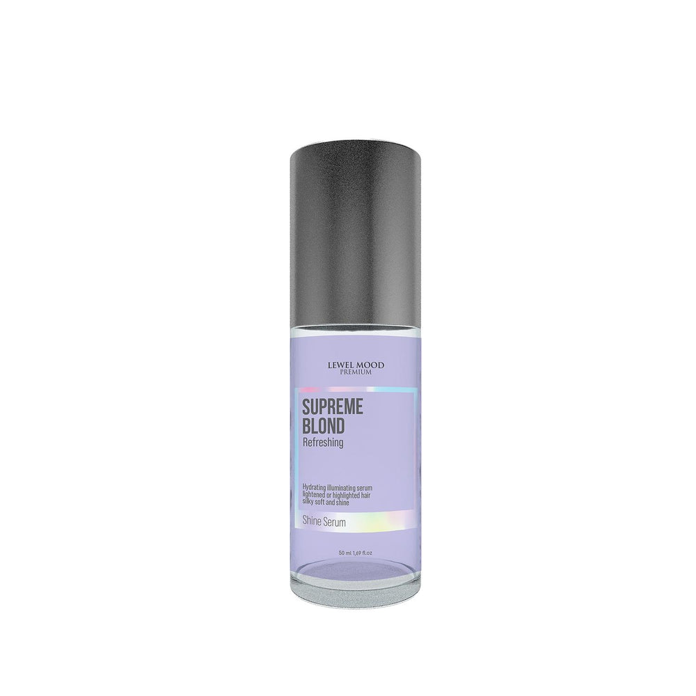 Lewel Mood Premium Supreme Blond Hair Care Serum for Blonde & Light Hair - Nourishing, Premium Quality, 50ml - Hair Oil