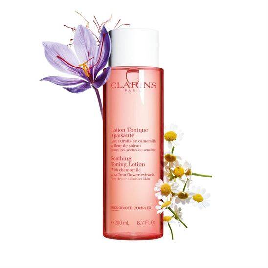 Clarins Soothing Toning Lotion Hydrating Chamomile Extract 200 ml