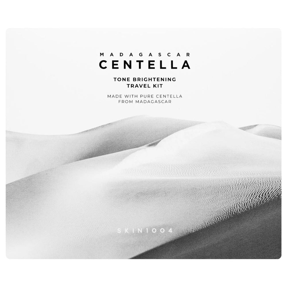 Skin1004 Centella Tone Brightening Travel Kit - Toner, Serum, Cream