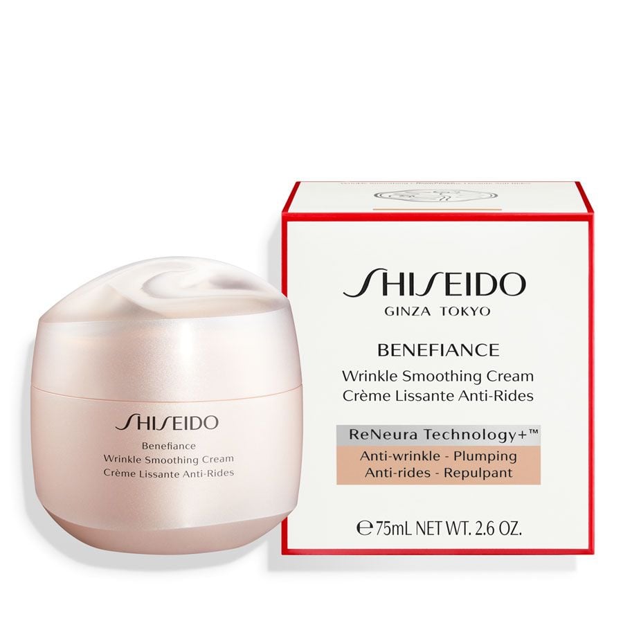Shiseido Benefiance Wrinkle Smoothing Cream Hydrating Face Care 75ml