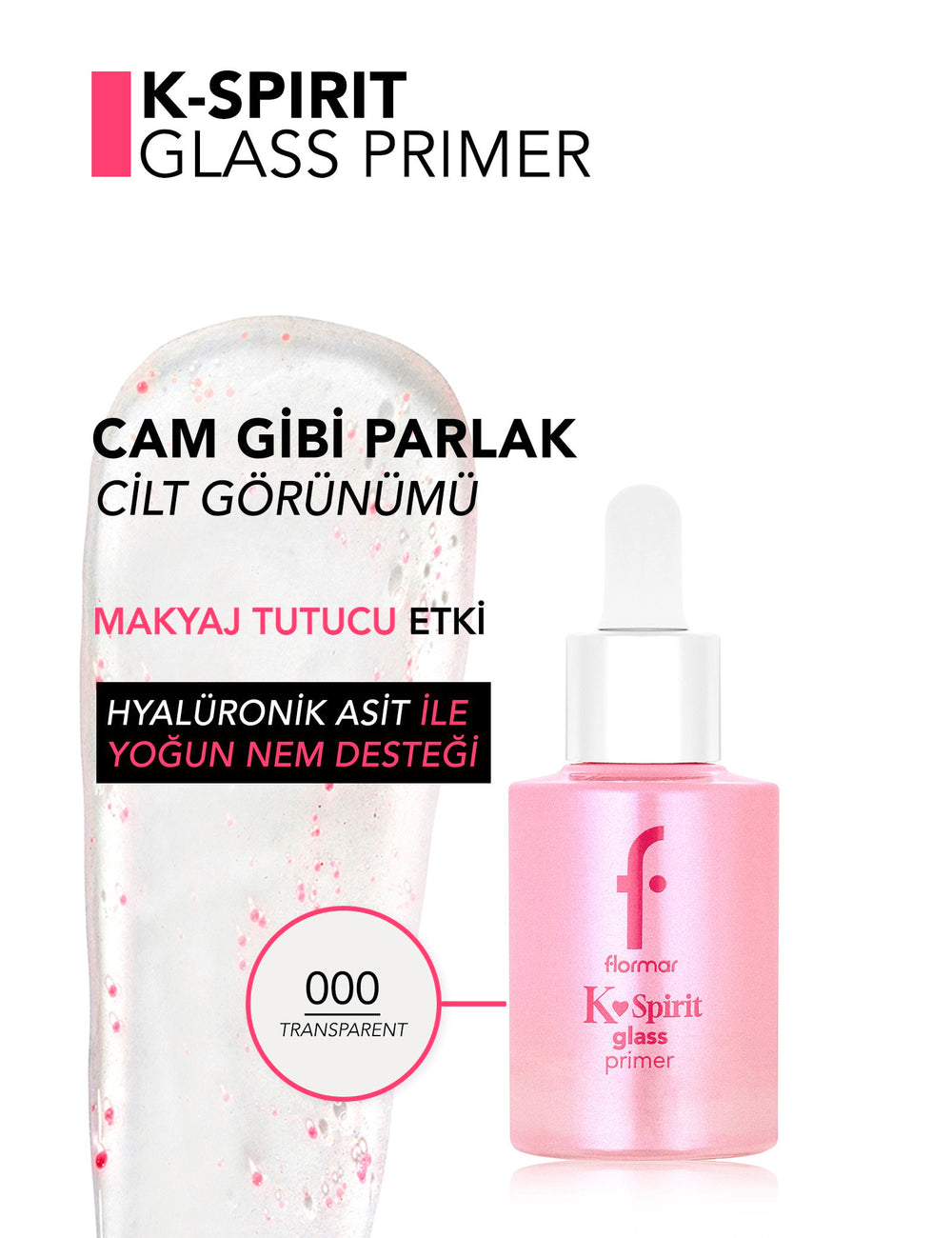 Flormar K-Spirit Glass Primer Smoothing & Radiant Base 30ml