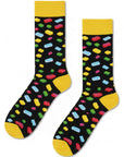 Carnaval Socks Lego Pattern Crew Socks Colorful Novelty 1 Pair
