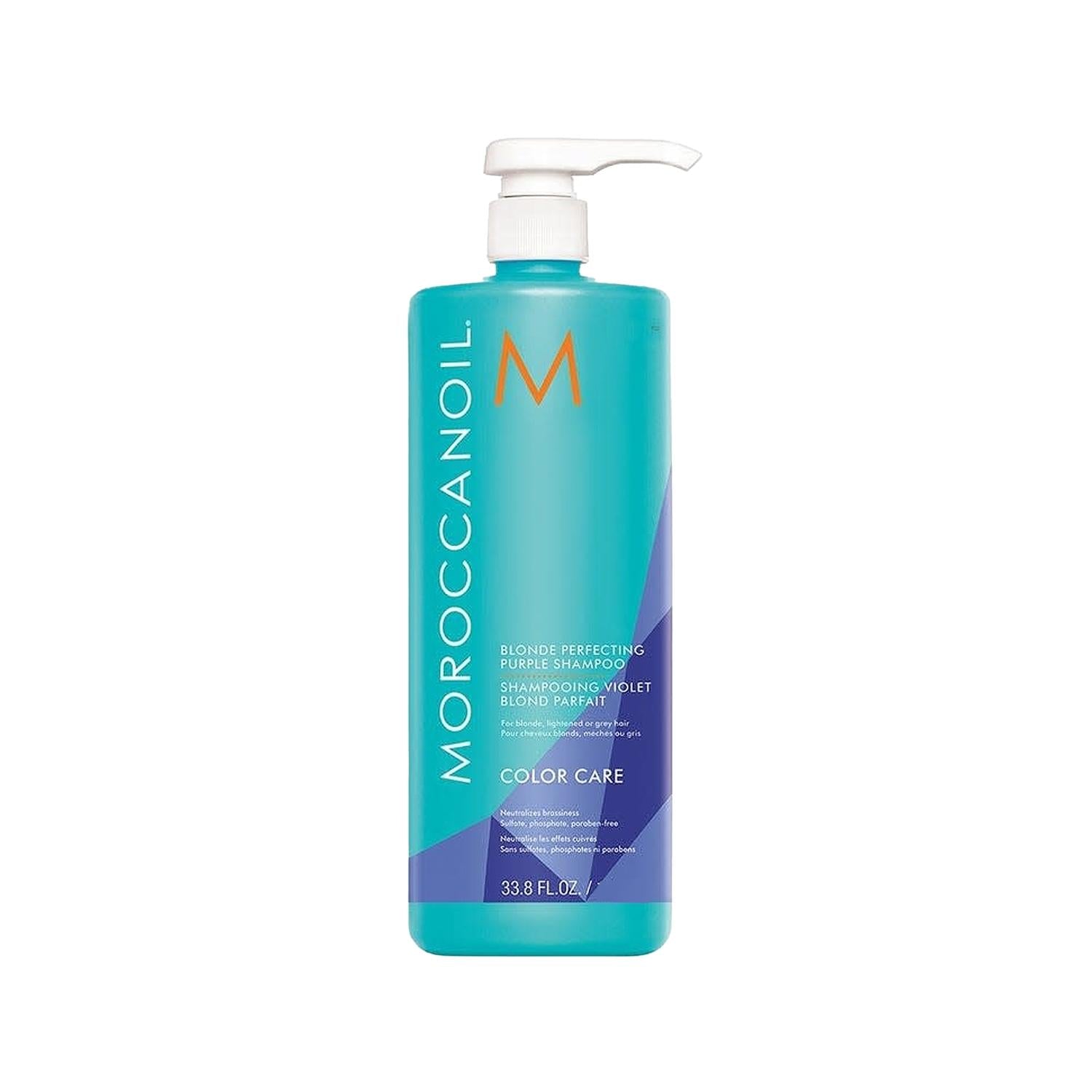 Moroccanoil Purple Shampoo for Yellow and Gray Hair - Color Care, 16.91 fl oz Moroccanoil Purple Shampoo for Yellow & Gray Hair Purple shampoo, Color care shampoo, Moroccanoil shampoo, Shampoo for yellow hair, Shampoo for gray hair, Hair care, Color maintenance, Brass-free hair, Hair color enhancement, Moroccanoil, Hair care products, Color care, Yellow hair care, Gray hair care