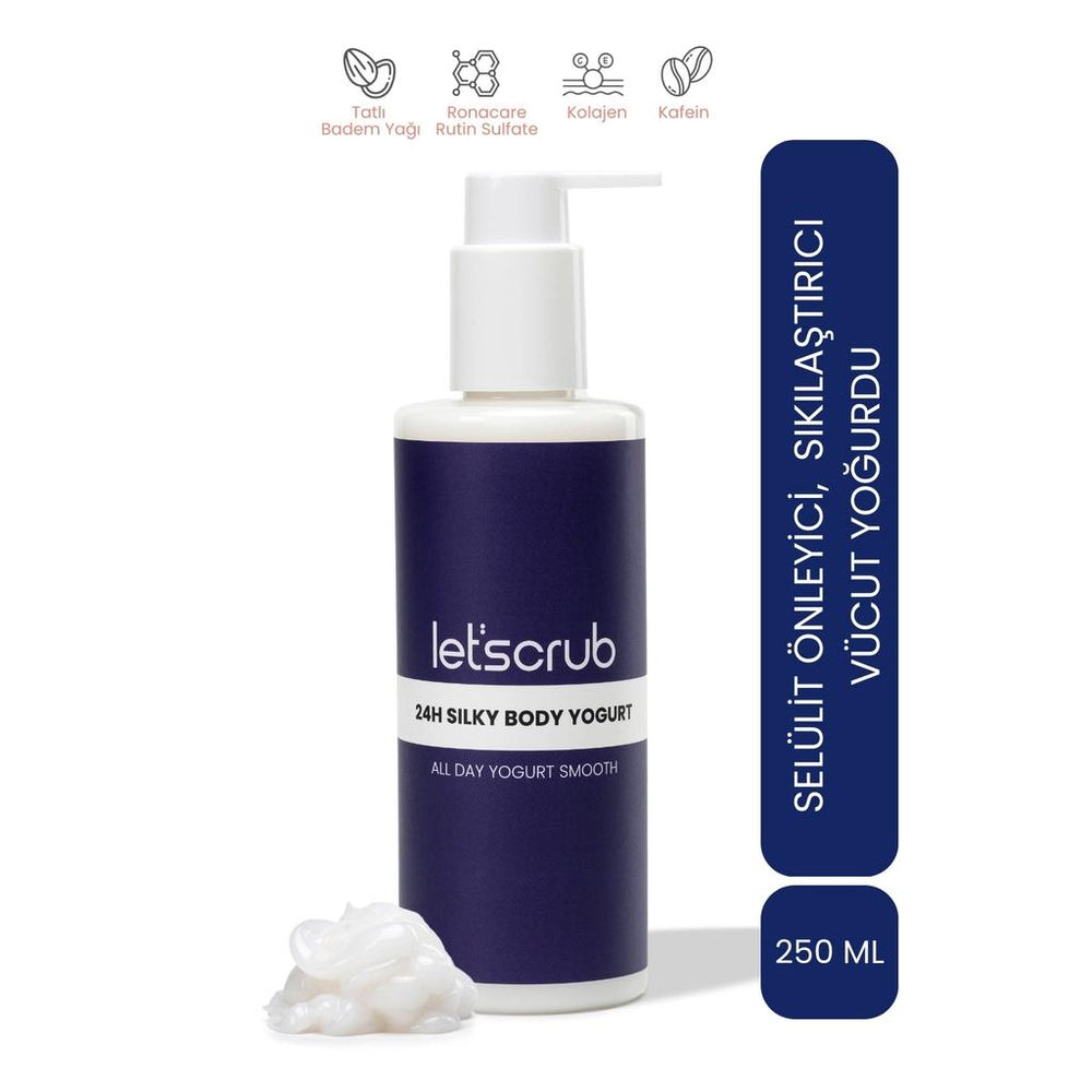 Let'scrub 24H Silky Body Yogurt with Shea Butter 200ml