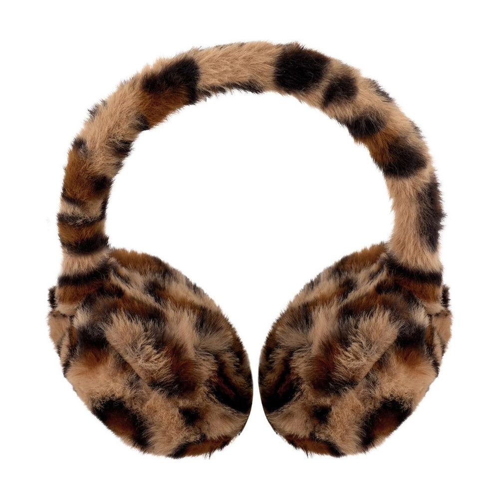 Eklips Leopard Print Plush Earmuffs for Kids