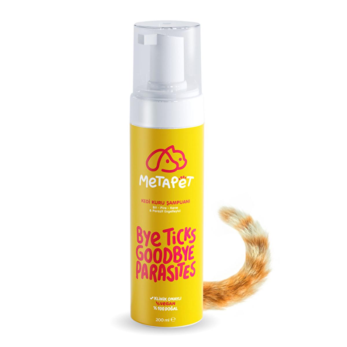 Metapet Dry Shampoo for Cats - Natural Fur Care & Protection, 6.76 fl oz Metapet Dry Shampoo for Cats - Natural Fur Care dry shampoo for cats, cat grooming products, natural pet care, pet shampoo, cat fur care, feline grooming, cat health, pet grooming, natural ingredients, cat care products, grooming solutions