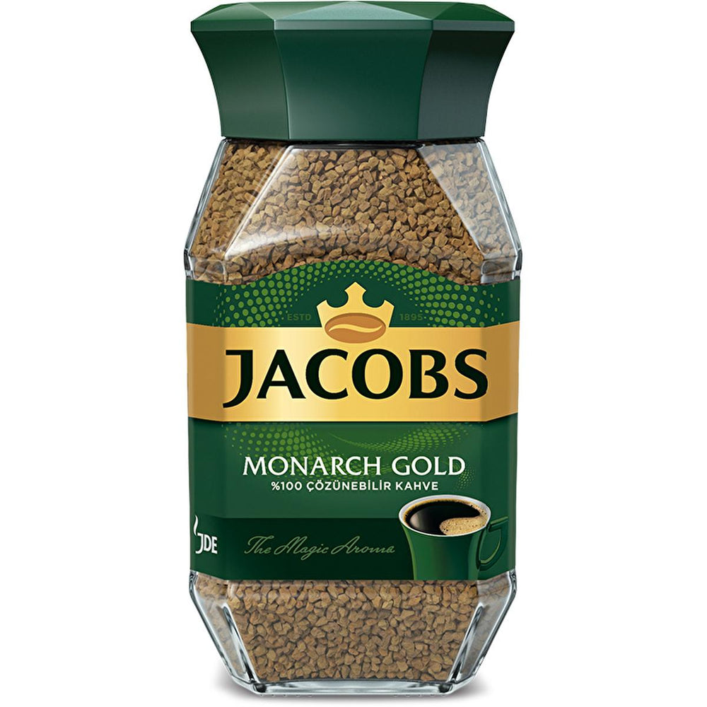 Jacobs Instant Coffee, 100g Jar - Rich & Convenient Soluble Coffee Experience - Food & Candy