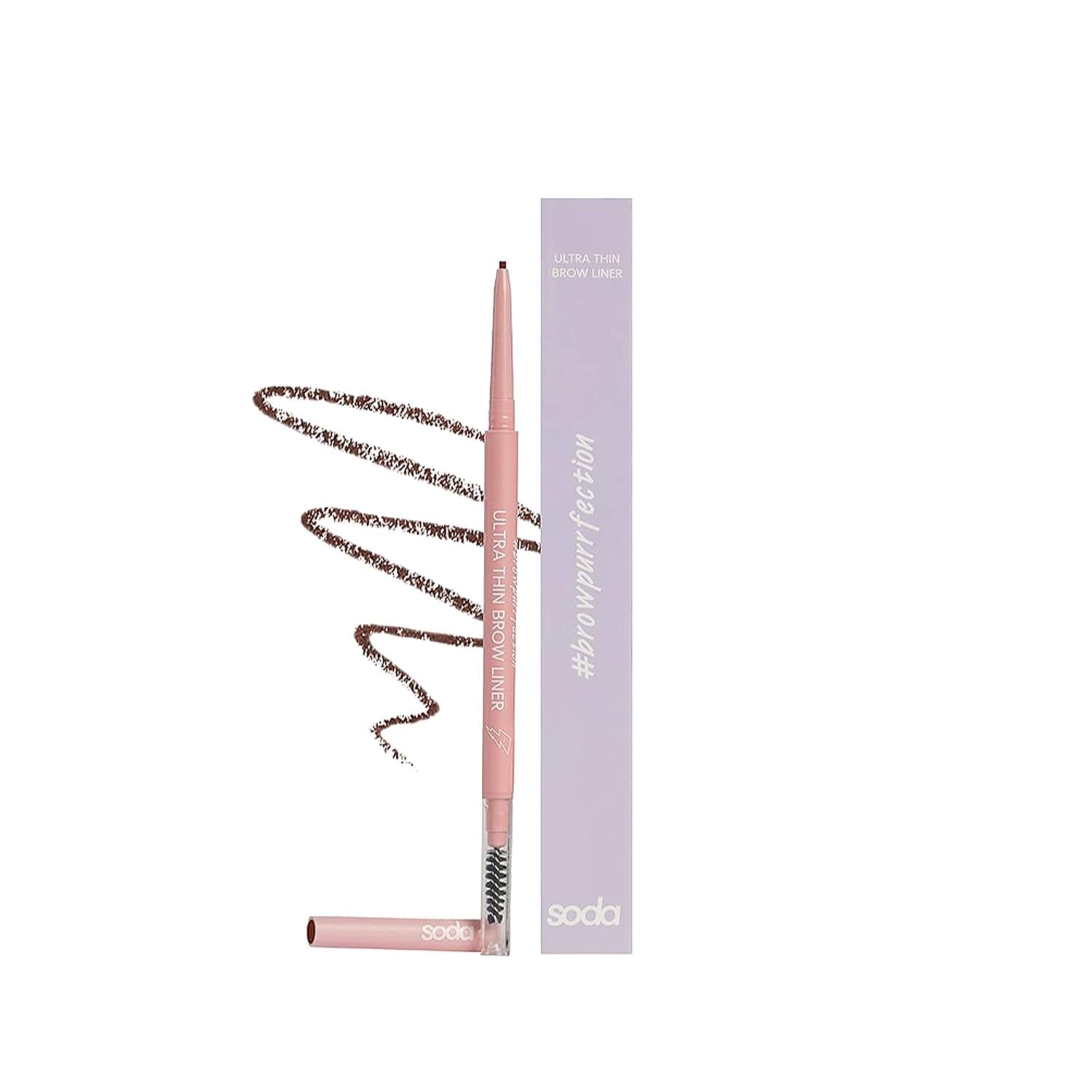 Soda Ultra Thin Eyebrow Pencil - Precision Eyebrow Definition Tool for Detailed Makeup Lovers Soda Ultra Thin Eyebrow Pencil for Precise Brows eyebrow pencil, ultra-thin eyebrow pencil, precision eyebrow definition, eyebrow shaping tool, cosmetic pencil, makeup, beauty, grooming, brow care, precision makeup, detailed makeup