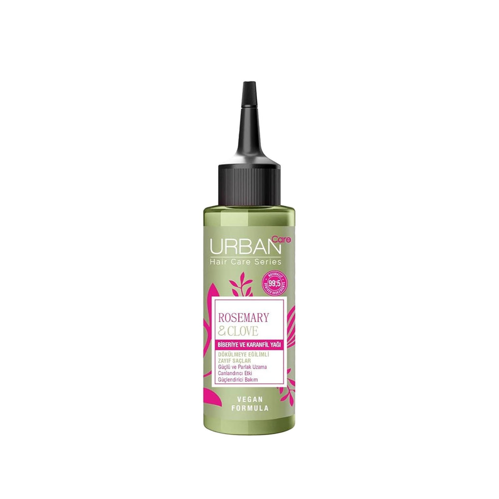 URBAN Care Rosemary & Clove Hair Care Oil - Natural Hair Growth Oil with Rosemary and Clove Extracts, 3.38 fl oz - Hair Oil