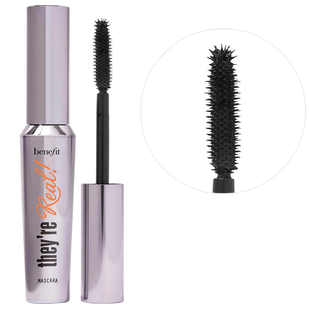 Benefit They're Real! Lengthening Mascara - Volumizing, Long-Wearing, Smudge-Proof Formula Benefit They're Real! Lengthening Mascara - Dramatic Lash Effect Lengthening Mascara, Volumizing Mascara, Long-wearing Mascara, Smudge-proof Mascara, Dramatic Lash Mascara, Benefit They're Real!, Mascara, Eye Makeup, Beauty Essentials, Cosmetics, Makeup, Lash Enhancement, Volumizing Formula, Long-Lasting Makeup, Award-Winning Products