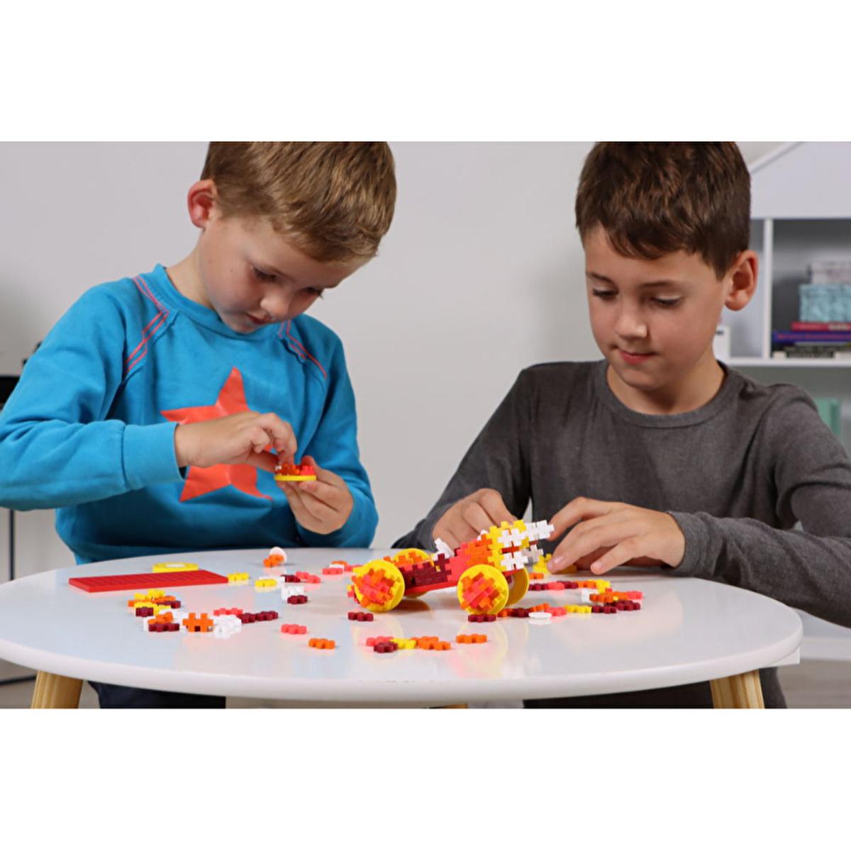 Plus Plus Construction Toy - 200 Piece Reusable Creative Building Blocks Set for Kids Plus Plus 200 Piece Construction Toy for Kids construction toy, creative toy, children's building blocks, reusable toy, travel toy, educational toy, kids toys, building blocks, danish toys, plastic toys, imagination toys, creativity toys, learning toys