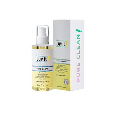 Luv it! Pure Clean Cleansing Oil 200ml - Gentle, Natural Skincare for Sensitive Skin Luv it! Pure Clean Cleansing Oil - Gentle Natural Skincare cleansing oil, natural skincare, organic beauty products, gentle cleanser, sensitive skin care, makeup remover, nourishing cleanser, vitamin C skincare, rose water benefits