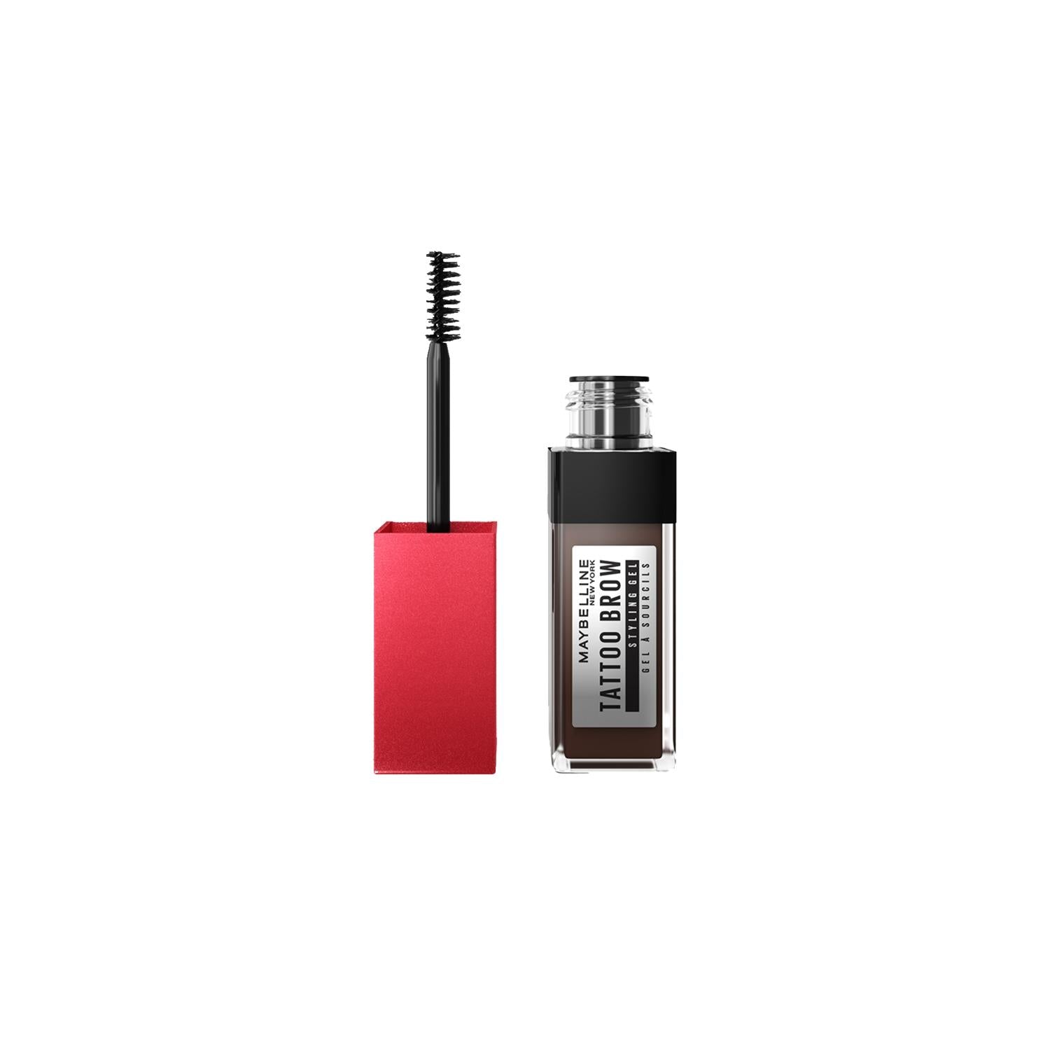 Maybelline Tattoo Brow 36H Styling Gel - Deep Brown, Long-Lasting Eyebrow Makeup for 36 Hours, Tattoo-Like Finish Maybelline Tattoo Brow 36H - Long Lasting Eyebrow Gel eyebrow gel, long-lasting eyebrow makeup, Maybelline Tattoo Brow, deep brown eyebrow color, 36H eyebrow styling, eyebrow styling, brow gel, makeup, beauty, cosmetics, grooming, tattoo brow