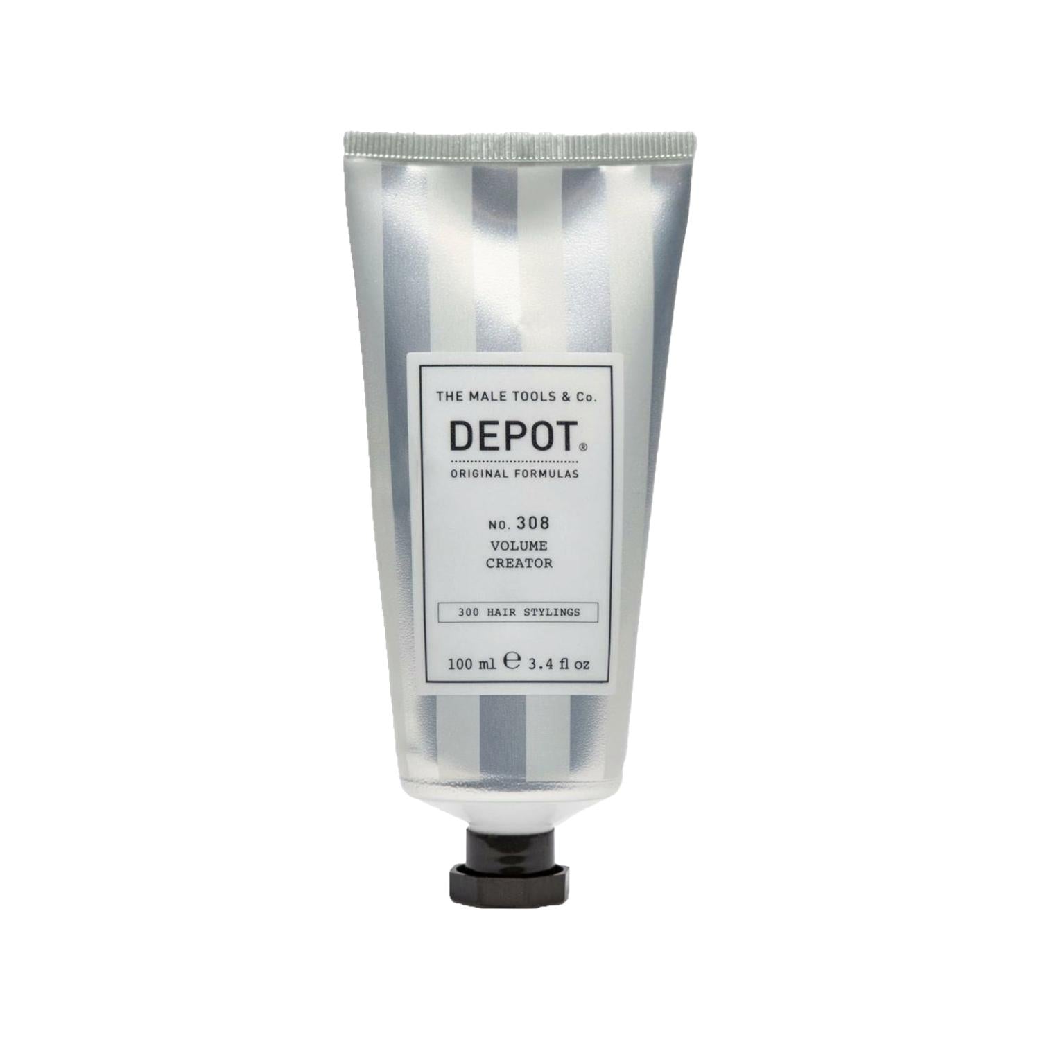 Depot No. 308 Hair Styling Gel for Volume - 3.38 fl oz, Adds Texture & Hold Depot No. 308 Hair Styling Gel for Volume & Texture Hair styling gel, Volume enhancing hair product, Depot No. 308 hair gel, Hair care products for volume, Styling gel for hair, Hair volume, Texture, Hold, Fine hair, Limp hair, Hair texture, Hair styling, Cosmetic, Beauty product, Hair care