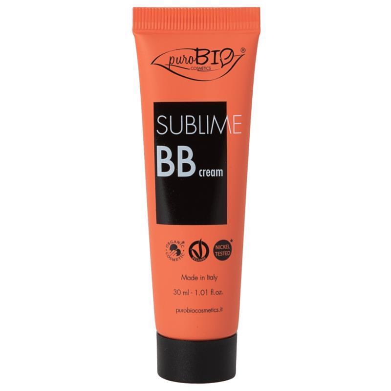 PuroBio Organic BB Cream - Silicone-Free, Antioxidant, Gluten-Free Makeup for Sensitive Skin - Foundation