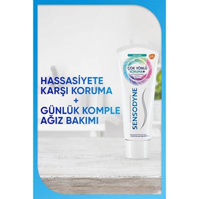 Sensodyne Sensitive Toothpaste for Daily Use - Fresh Breath & Multi-Protection Formula Sensodyne Sensitive Toothpaste - Fresh Breath & Protection sensitive toothpaste, oral care for sensitive teeth, fresh breath toothpaste, Sensodyne toothpaste, toothpaste for daily use, sensitive teeth relief, oral health, multi-protection toothpaste, daily oral care, toothpaste for sensitive teeth, fresh breath, gentle on gums