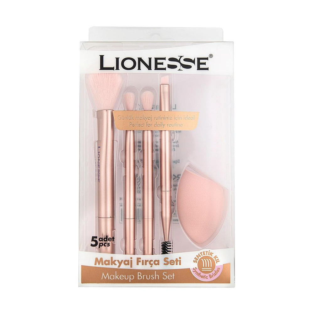 Lionesse 1080 Makeup Brush Set for Flawless Application