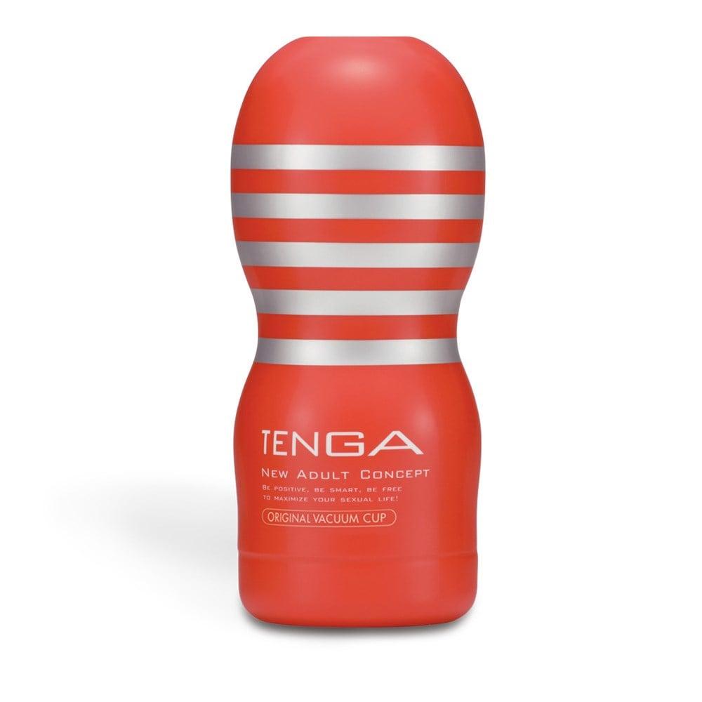 TENGA Deep Throat Vacuum Cup Male Stroker with Suction Sleeve