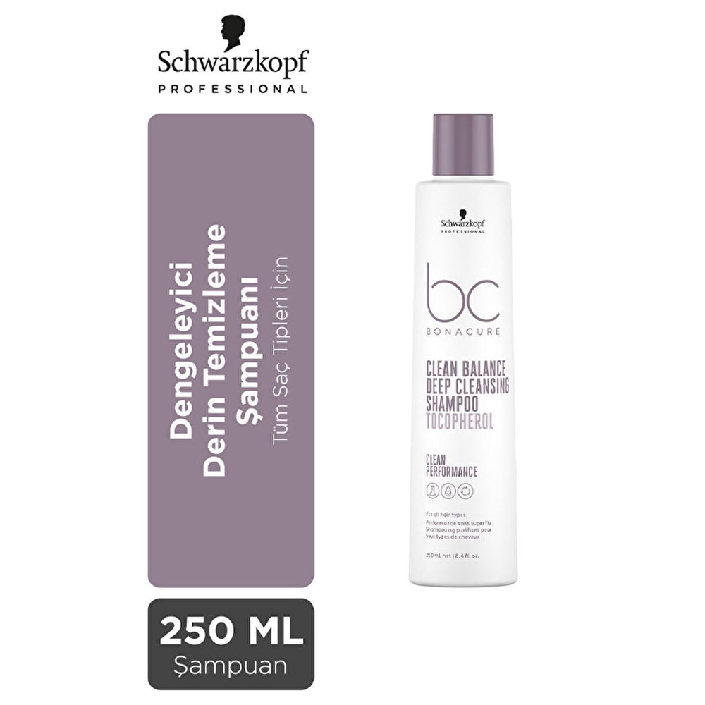 Bonacure Sulfate-Free Deep Cleansing Shampoo - Vegan, Silicone-Free, Gentle on Hair & Scalp - 8.45 fl oz - view 3