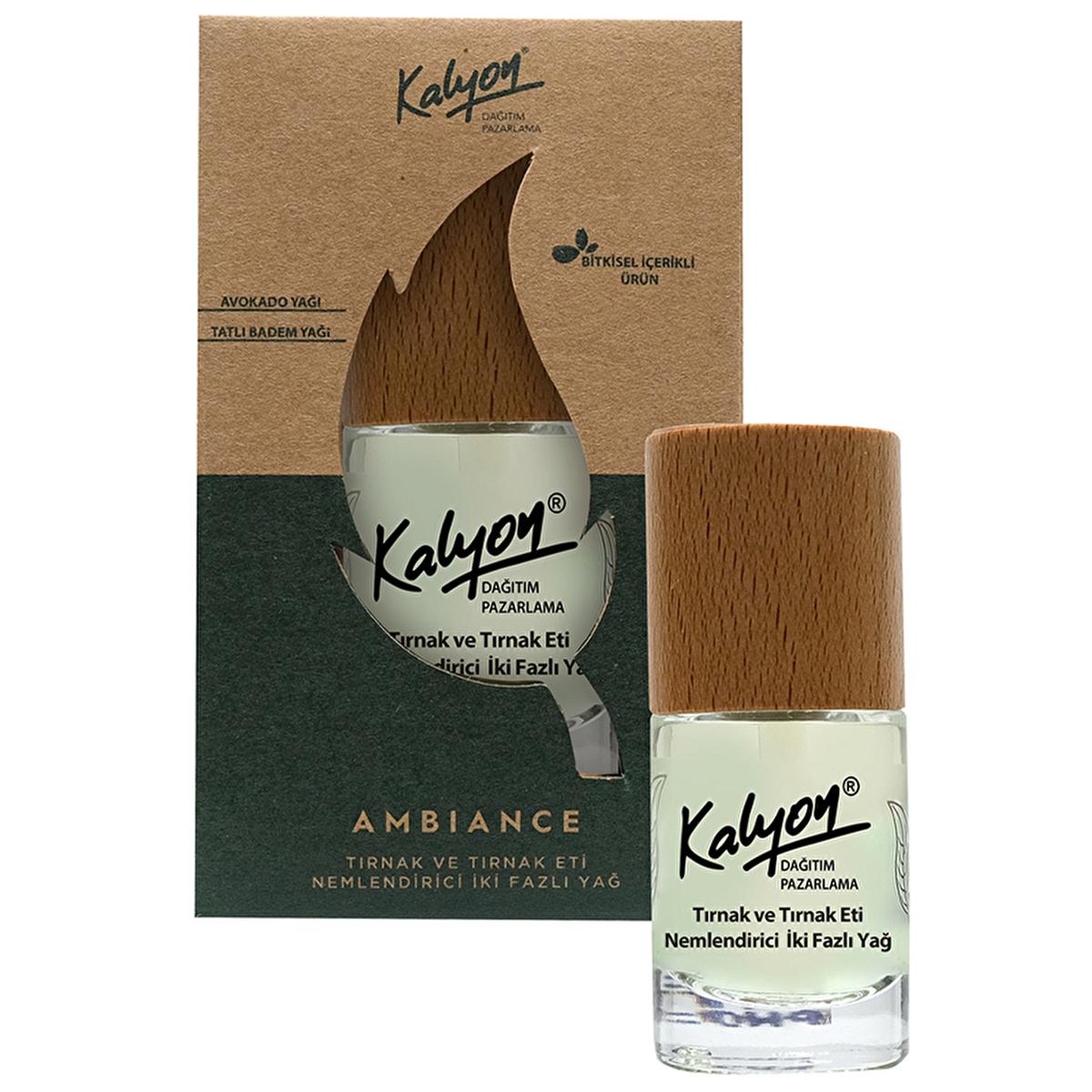 kalyon-nail-moisturizing-oil-bottle, kalyon-cuticle-oil-application, kalyon-tirnak-etleri-nemlendirme Kalyon Nail & Cuticle Moisturizing Oil - Two-Phase Formula with Sweet Almond & Avocado Oils (1.01 fl oz) Kalyon Nail & Cuticle Moisturizing Oil - Two-Phase Formula kalyon, nail-care, cuticle-oil, moisturizer, beauty, nail-treatment, skincare, two-phase, natural-ingredients, ai-generated