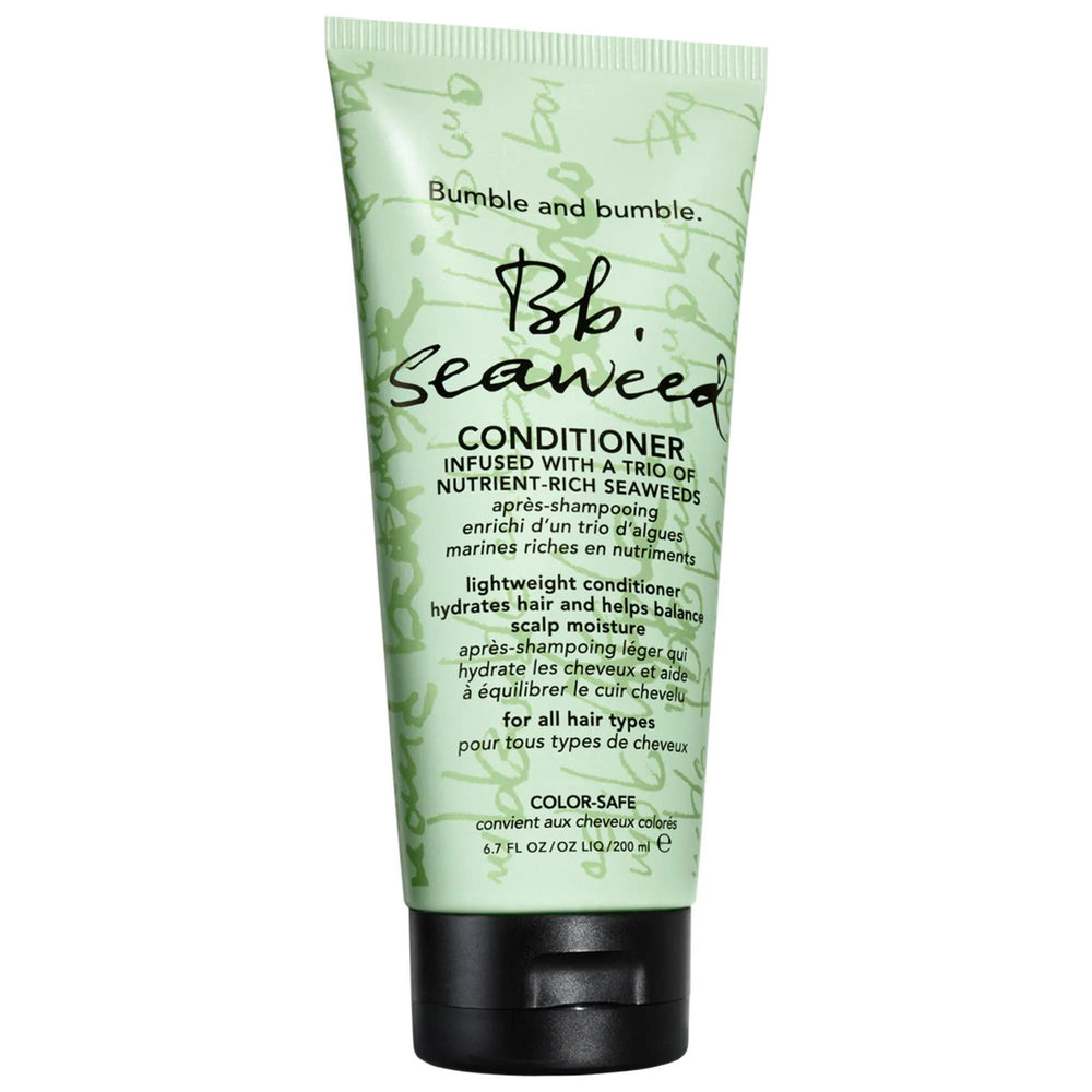 Bumble and bumble Seaweed Hydrating Conditioner: Lightweight Frizz Control for Fine Hair, Dry Scalp Relief - Paraben & Cruelty-Free Bumble & bumble Seaweed Conditioner: Hydrate & Control Frizz Seaweed Conditioner, Hydrating Conditioner, Frizz Control Conditioner, Dry Scalp Conditioner, Paraben-Free Conditioner, Cruelty-Free Conditioner, Lightweight Conditioner for Fine Hair, Color Safe Conditioner, Nourishing Hair Conditioner, Kelp Hair Conditioner, Hair Conditioner, Hydrating Haircare, Frizz Reduction, Dry