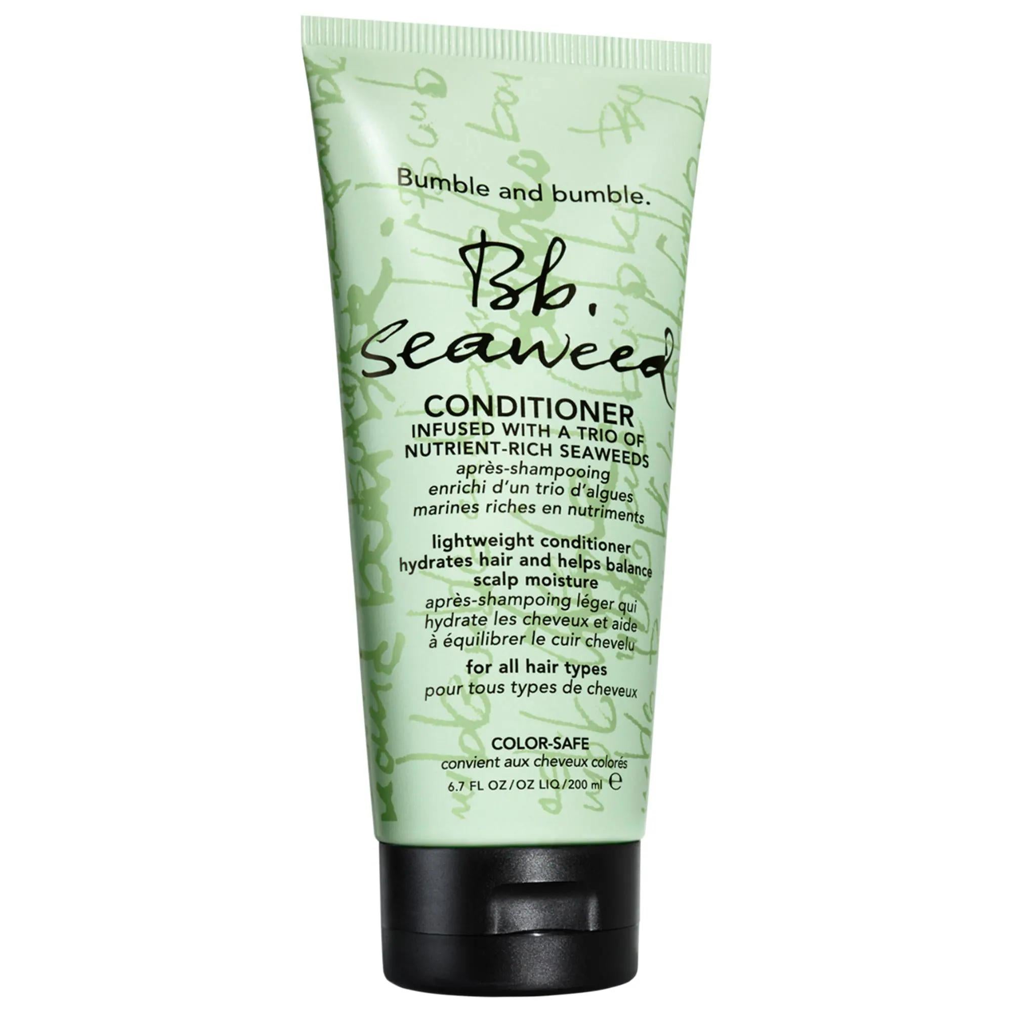 Bumble and bumble Seaweed Hydrating Conditioner: Lightweight Frizz Control for Fine Hair, Dry Scalp Relief - Paraben & Cruelty-Free Bumble & bumble Seaweed Conditioner: Hydrate & Control Frizz Seaweed Conditioner, Hydrating Conditioner, Frizz Control Conditioner, Dry Scalp Conditioner, Paraben-Free Conditioner, Cruelty-Free Conditioner, Lightweight Conditioner for Fine Hair, Color Safe Conditioner, Nourishing Hair Conditioner, Kelp Hair Conditioner, Hair Conditioner, Hydrating Haircare, Frizz Reduction, Dry