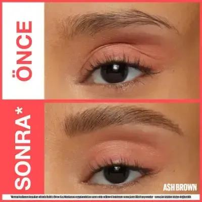 Maybelline Build-A-Brow 2-in-1 Eyebrow Pen & Setting Gel - Ash Brown: Shape, Define & Set Brows for a Lasting, Natural Look Maybelline 2-in-1 Brow Pen - Ash Brown: Define & Shape Brows Maybelline eyebrow pen, 2-in-1 brow pen, ash brown eyebrow pencil, eyebrow setting gel, build a brow, eyebrow shaper, long lasting eyebrow makeup, kaş sabitleyici, brow defining pen, eyebrow gel ash brown, eyebrow makeup, brow shaping, brow defining, makeup, cosmetics, beauty, brow gel, eyebrow pencil, ash brown, brow routine