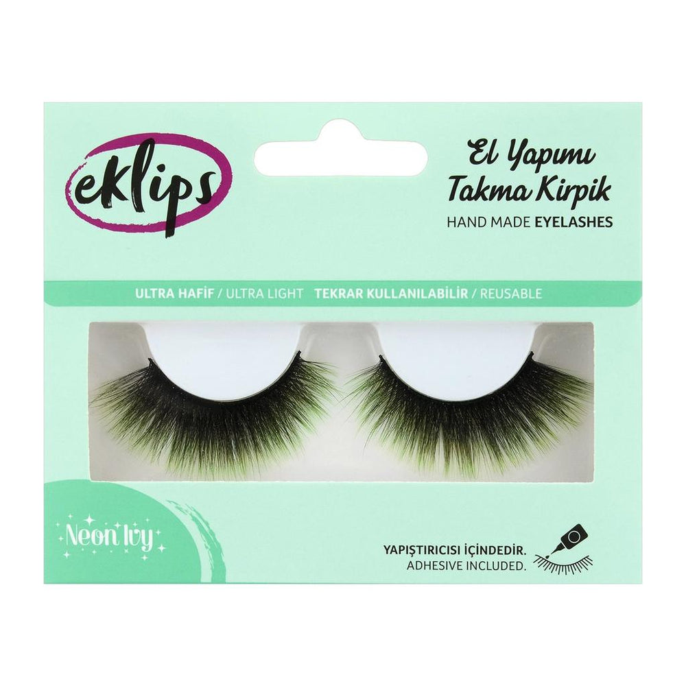 Eklips Neon Ivy False Eyelashes for Bold Volume 1 Pair