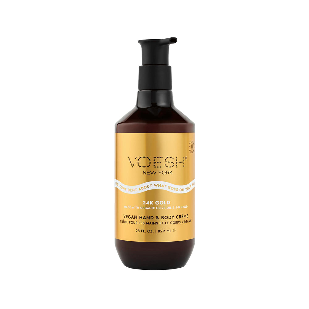 Voesh New York 24K Gold Vegan Body and Hand Cream 829 ml