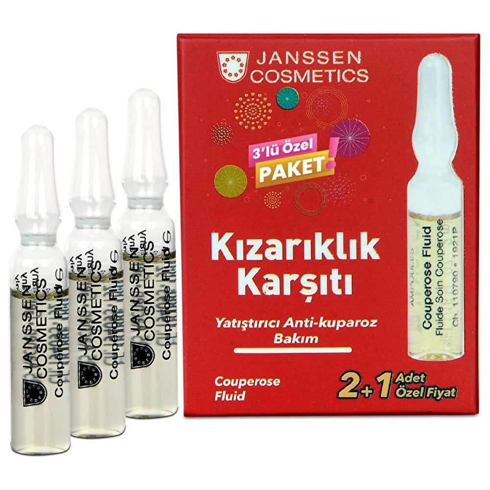 Janssen Cosmetics Anti-Redness Ampoules for Sensitive Skin 3-Pack