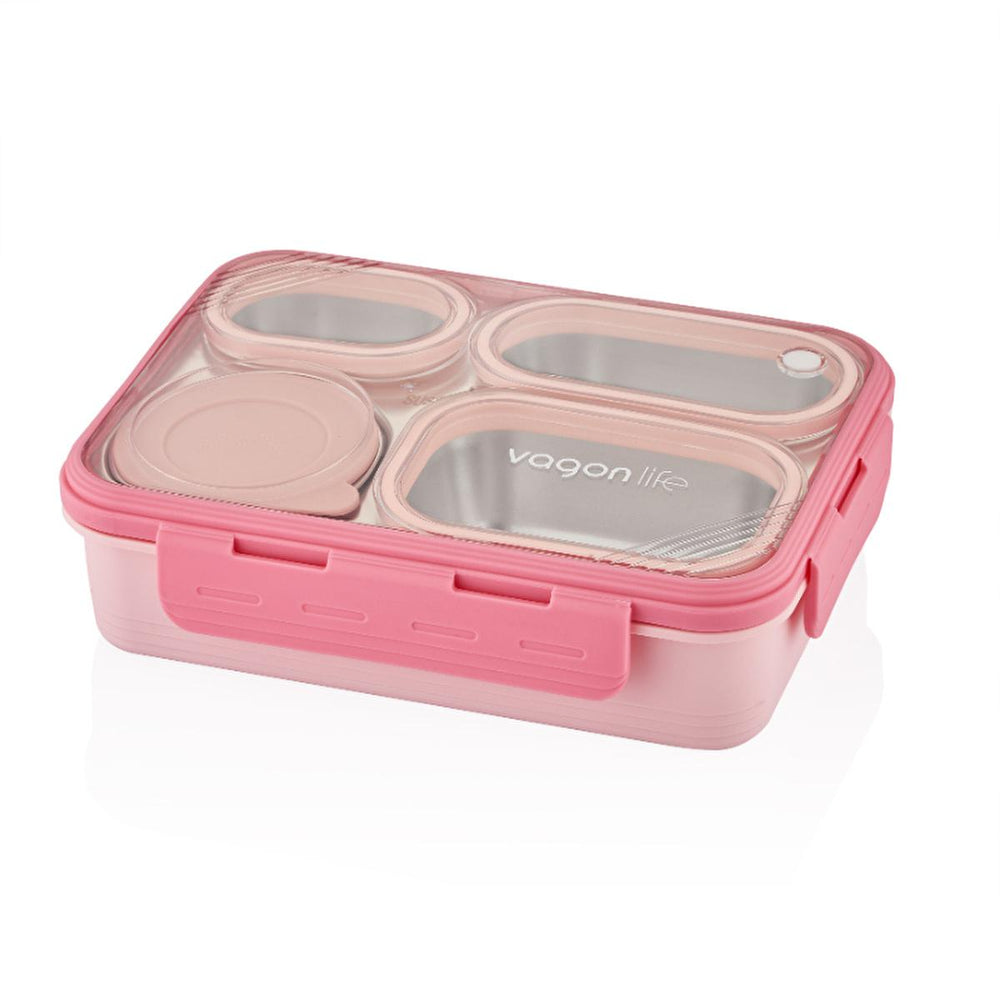 Vagon Life 800ml Stainless Steel Lunch Box - Leakproof Bento Box for Meal Prep, Dishwasher Safe Food Container Vagon Life Stainless Steel Lunch Box - Leakproof Bento Box 800ml stainless steel lunch box, bento box, food container, lunch container, meal prep container, leakproof lunch box, dishwasher safe lunch box, 800ml lunch box, steel lunchbox, metal bento box, stainless steel container, lunchbox, food storage, meal container, bento box, lunch box for adults, lunch box for kids, lunch box for work, lunch 