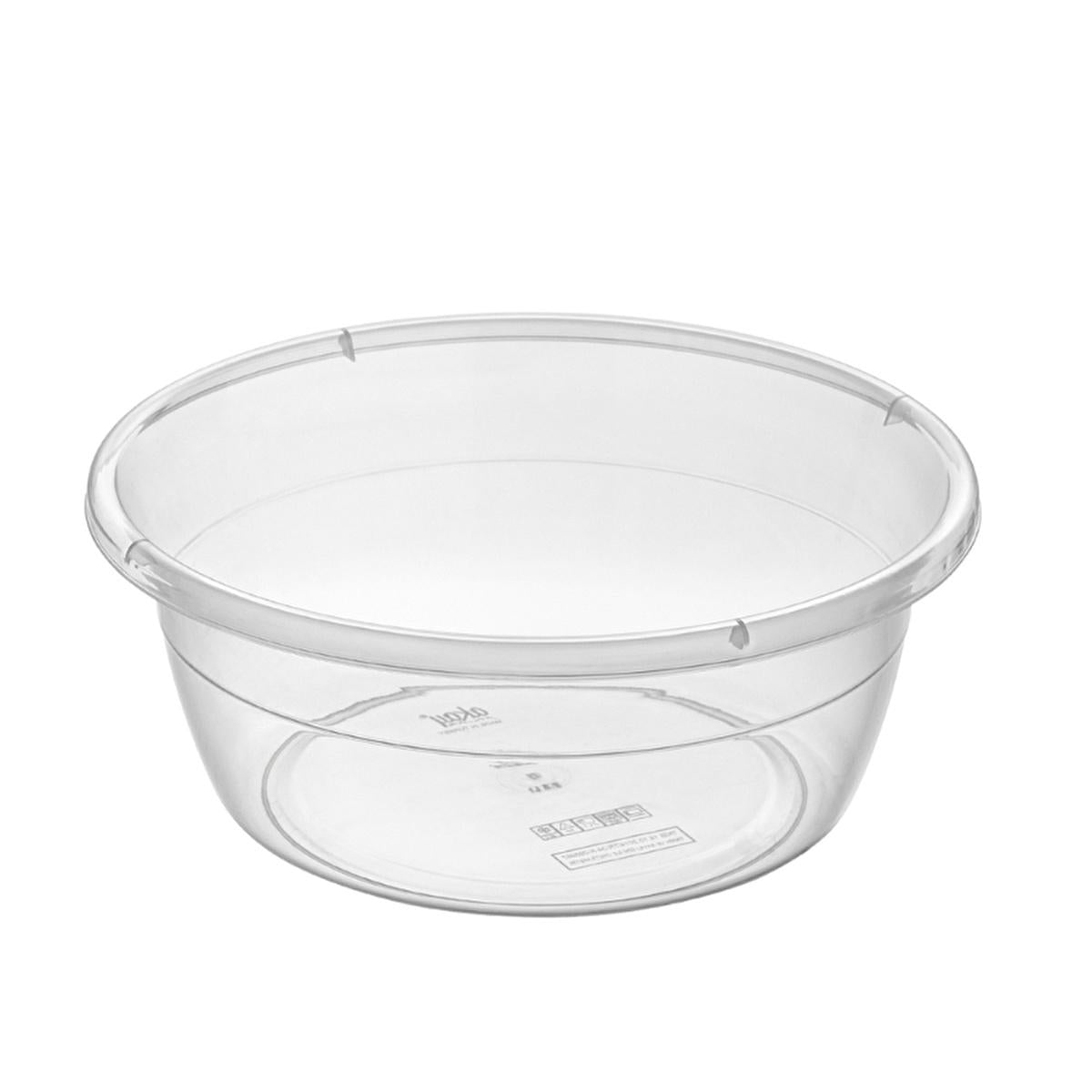 Bee Home Round Basin, 15L Transparent Food Safe Container for Kitchen Storage - 16.54 x 16.54 x 6.3 inches Bee Home 15L Round Basin - Transparent Food Safe Container Round Basin, Food Safe Container, Transparent Basin, 15 L Capacity Container, Kitchen Storage, Food Storage, Kitchen Essentials, Home Cookware, Serving Dishes, Food Safe Materials, Transparent Kitchenware, Round Kitchen Container