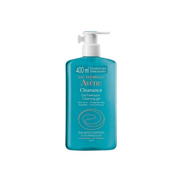 avene cleanance gel 400ml bottle, avene gentle cleansing gel on white background Avene Cleanance Gel - Gentle Cleansing Gel | 13.5 fl oz Avene Cleanance Gel - Gentle Cleansing Gel | 13.5 fl oz avene, cleanance-gel, cleansing-gel, oily-skin, combination-skin, facial-cleanser, non-comedogenic, thermal-water, skincare, ai-generated