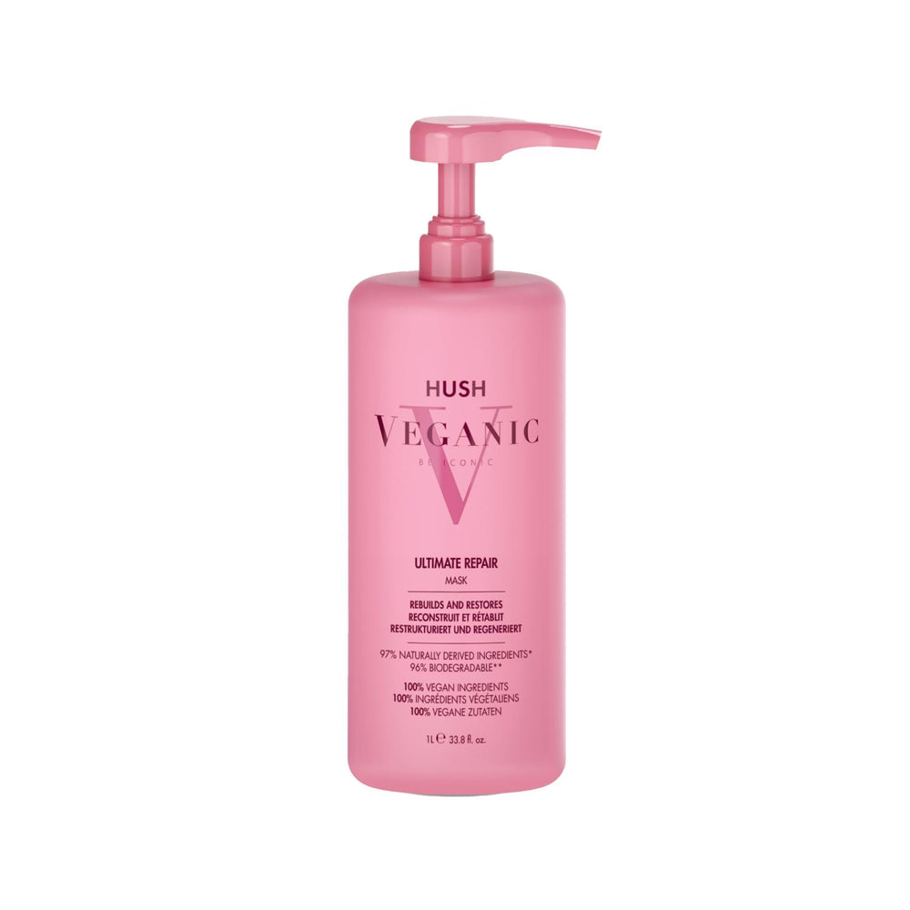 Hush Veganic Ultimate Repair Mask for Damaged Hair 1000 ml