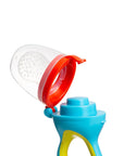 Babyjem Silicone Baby Fruit and Vegetable Teether - Safe Self-Feeding & Teething Relief for Infants 4+ Months Babyjem Silicone Teether for Safe Baby Feeding baby silicone teether, organic teething solution, baby fruit and vegetable feeder, silicone baby food feeder, baby self-feeding tool, baby feeding, teething relief, baby products, infant feeding, silicone baby products