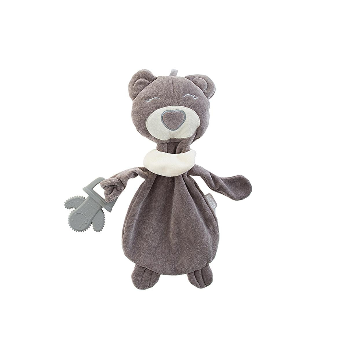 Babyjem Soft Teething Toy with Sleep Companion - Comforting Teddy Bear for Newborns & Infants, Machine Washable, Teething Relief Babyjem Teething Toy & Sleep Companion for Newborns baby teething toy, soft sleep companion, machine washable baby toy, teething relief for infants, baby sleep aid, newborn gifts, infant comfort, teething pain relief, cuddly teddy bear, baby essentials